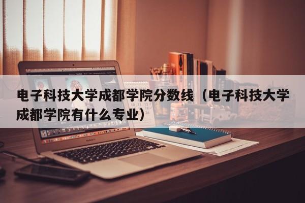 电子科技大学成都学院分数线（电子科技大学成都学院有什么专业）